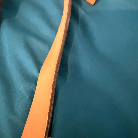 Michael Kors Brown Bag with Blue and White Stripe - Picture 5 of 9